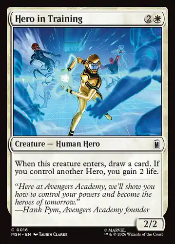 Hero in Training - msh Spoiler