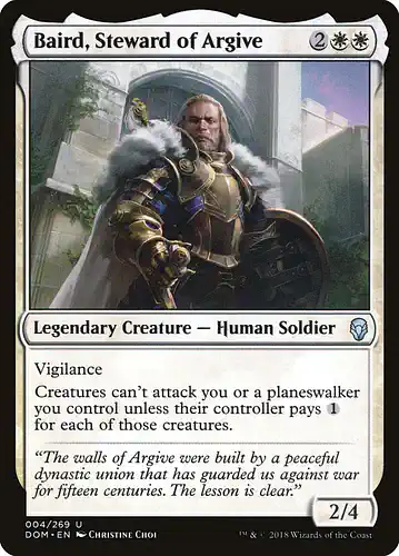 Baird, Steward of Argive - dom Spoiler