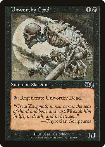 Unworthy Dead - usg Spoiler