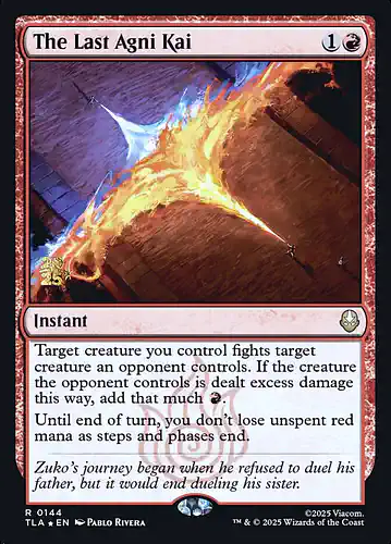 The Last Agni Kai - tla Spoiler