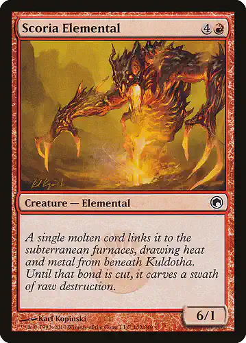 Scoria Elemental - som Spoiler
