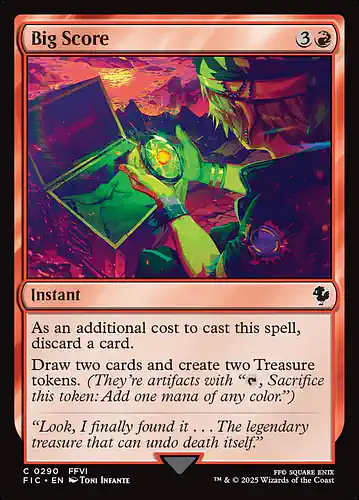 Big Score - fic Spoiler