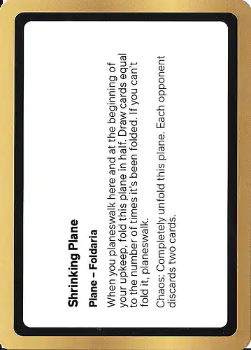 Shrinking Plane - unk Spoiler