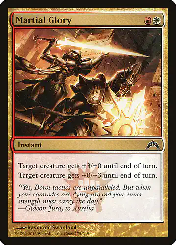 Martial Glory - gtc Spoiler