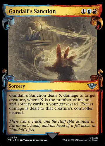 Gandalf's Sanction - ltr Spoiler