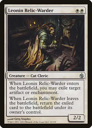 Leonin Relic-Warder - mbs Spoiler