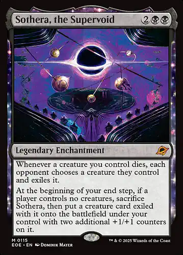 Sothera, the Supervoid - eoe Spoiler
