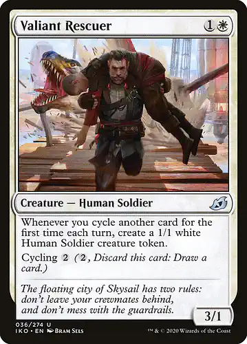 Valiant Rescuer - iko Spoiler