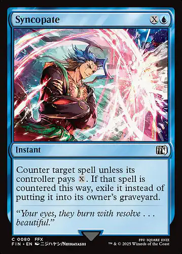 Syncopate - fin Spoiler