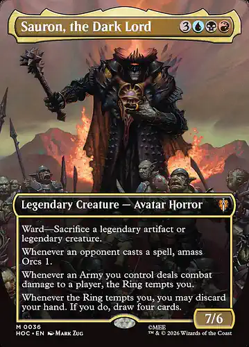 Sauron, the Dark Lord - hoc Spoiler