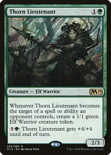 Thorn Lieutenant - m19 Spoiler