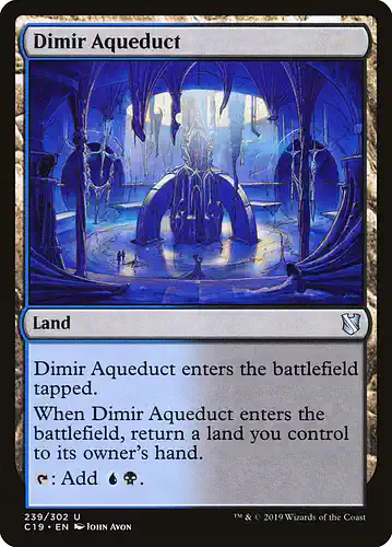 Dimir Aqueduct - c19 Spoiler