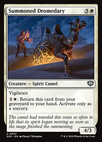 Summoned Dromedary - sos Spoiler