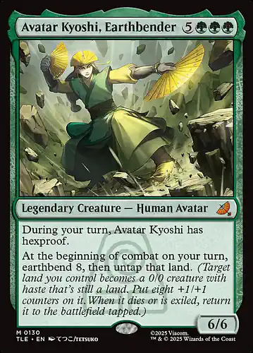 Avatar Kyoshi, Earthbender - tle Spoiler