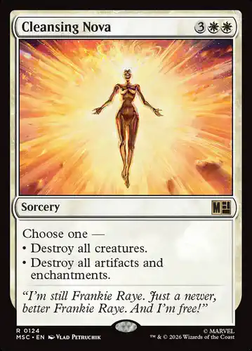 Cleansing Nova - msc Spoiler