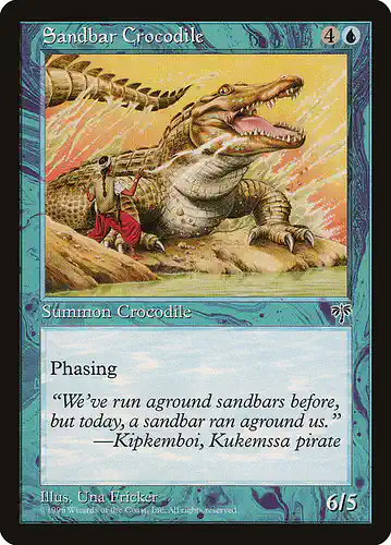 Sandbar Crocodile - mir Spoiler