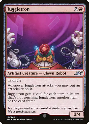 Juggletron - unf Spoiler