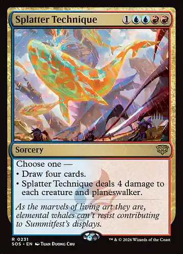 Splatter Technique - sos Spoiler