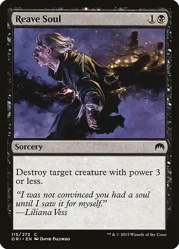 Reave Soul - ori Spoiler