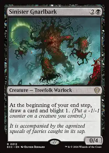 Sinister Gnarlbark - ecc Spoiler