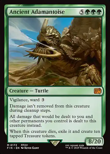 Ancient Adamantoise - fin Spoiler