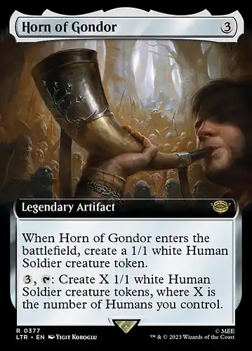 Horn of Gondor - ltr Spoiler