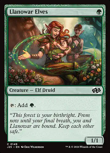 Llanowar Elves - j25 Spoiler
