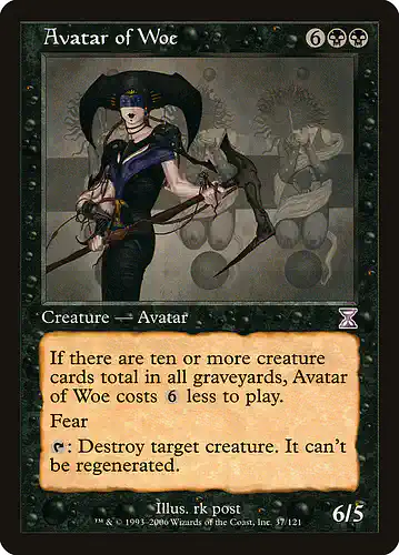 Avatar of Woe - tsb Spoiler