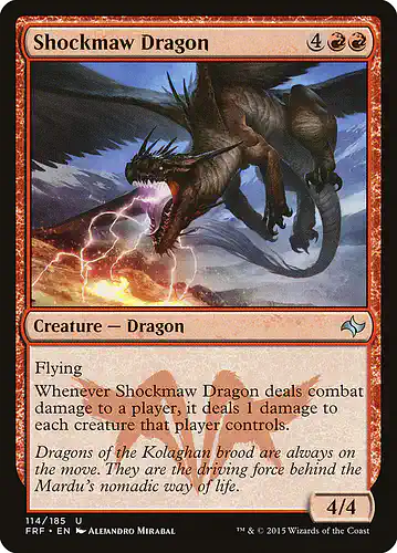 Shockmaw Dragon - frf Spoiler