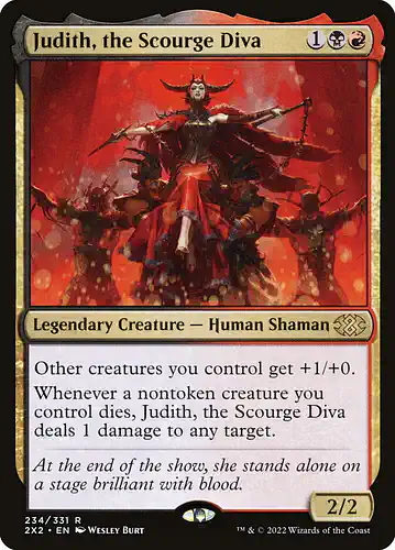 Judith, the Scourge Diva - 2x2 Spoiler