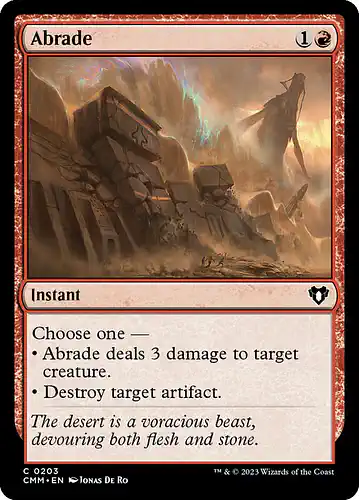 Abrade - cmm Spoiler