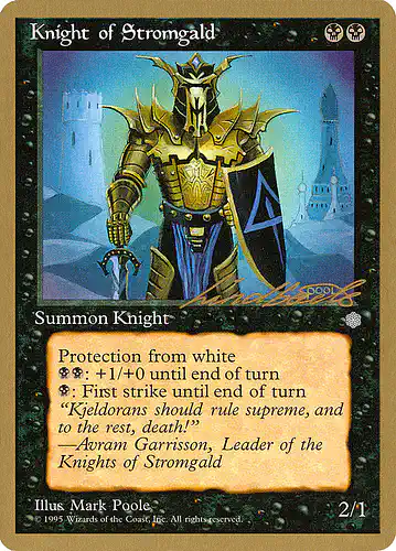 Knight of Stromgald - ptc Spoiler