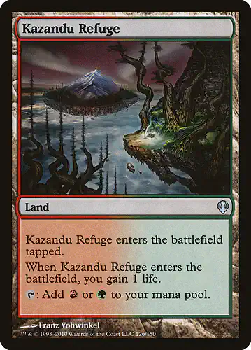 Kazandu Refuge - arc Spoiler