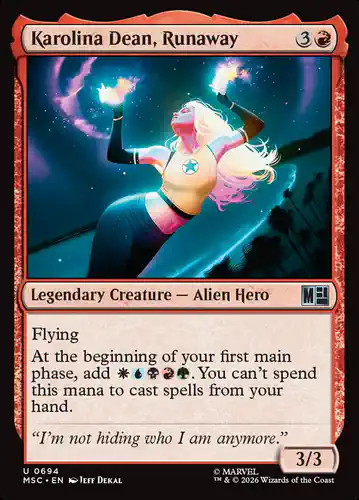 Karolina Dean, Runaway - msc Spoiler