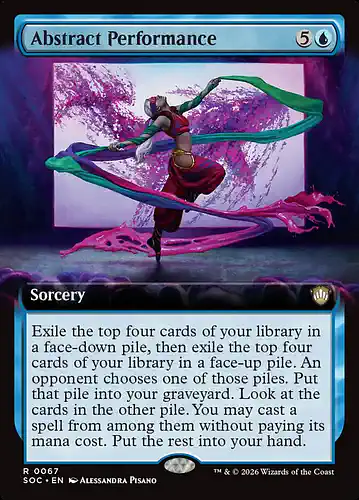 Abstract Performance - soc Spoiler