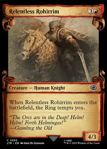 Relentless Rohirrim - ltr Spoiler