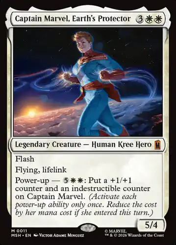 Captain Marvel, Earth's Protector - msh Spoiler