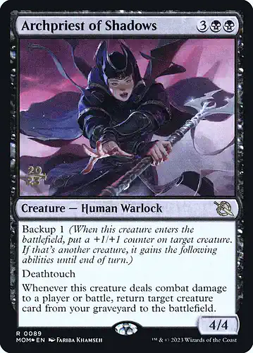 Archpriest of Shadows - mom Spoiler