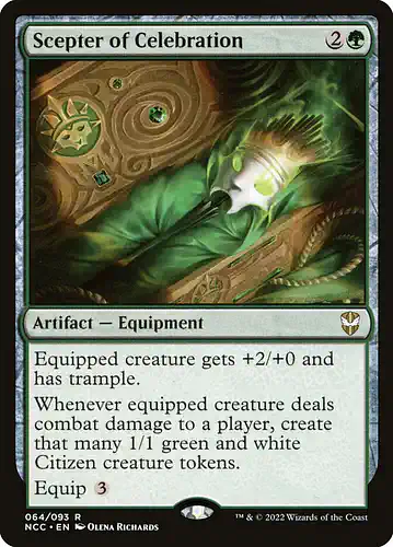 Scepter of Celebration - ncc Spoiler
