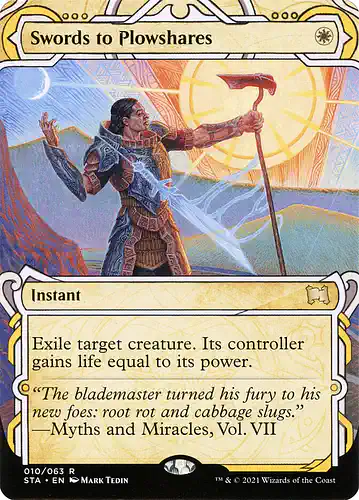 Swords to Plowshares - sta Spoiler