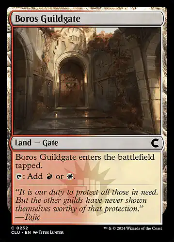 Boros Guildgate - clu Spoiler