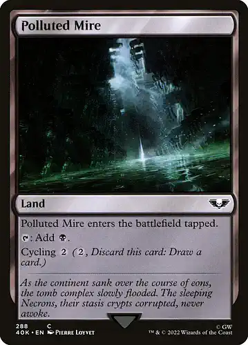 Polluted Mire - 40k Spoiler