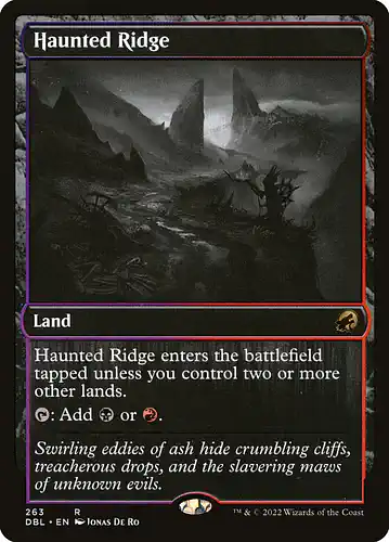 Haunted Ridge - dbl Spoiler