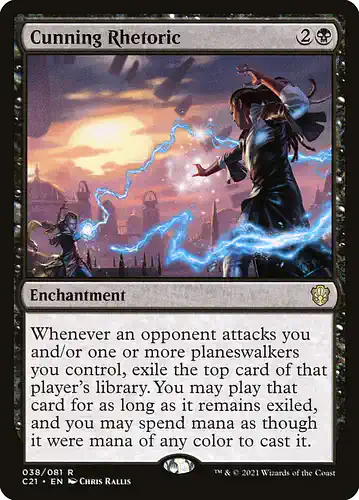 Cunning Rhetoric - c21 Spoiler