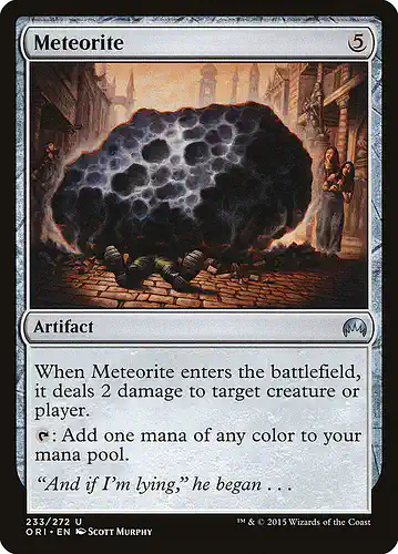 Meteorite - ori Spoiler