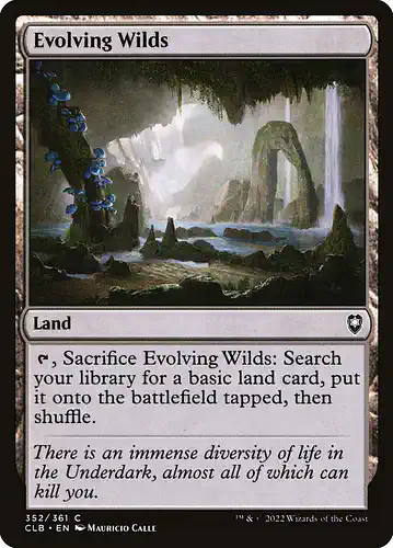 Evolving Wilds - clb Spoiler