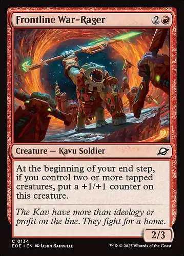 Frontline War-Rager - eoe Spoiler