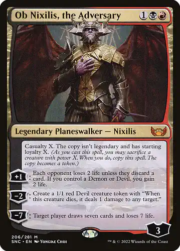 Ob Nixilis, the Adversary - snc Spoiler