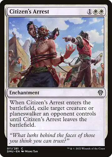 Citizen's Arrest - dmu Spoiler