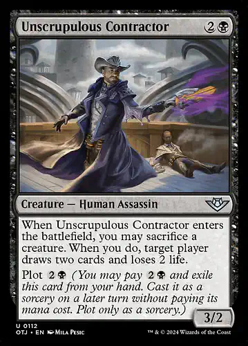 Unscrupulous Contractor - otj Spoiler
